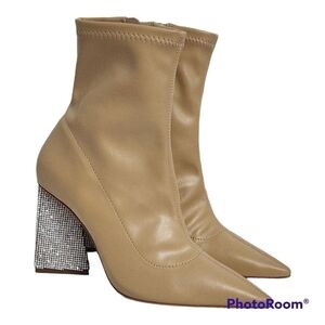 Schutz Cyrus Nappa Leather Ankle Bootie